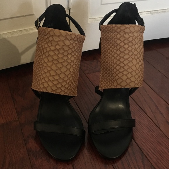 Shoe Cult by Nasty Gal Strappy Faux Snake Skin - Picture 2 of 6